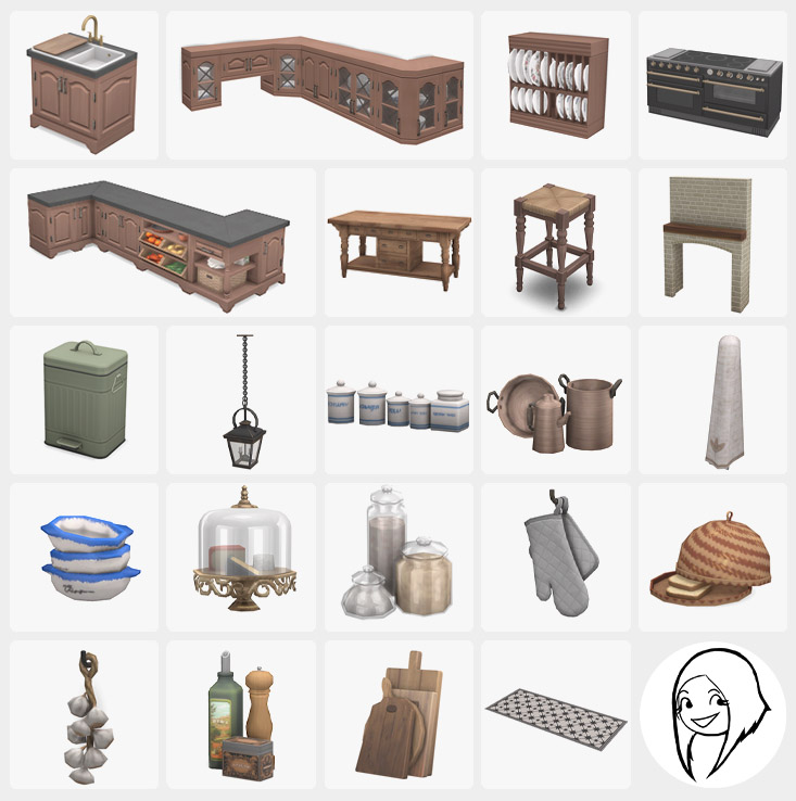 Country kitchen preview
