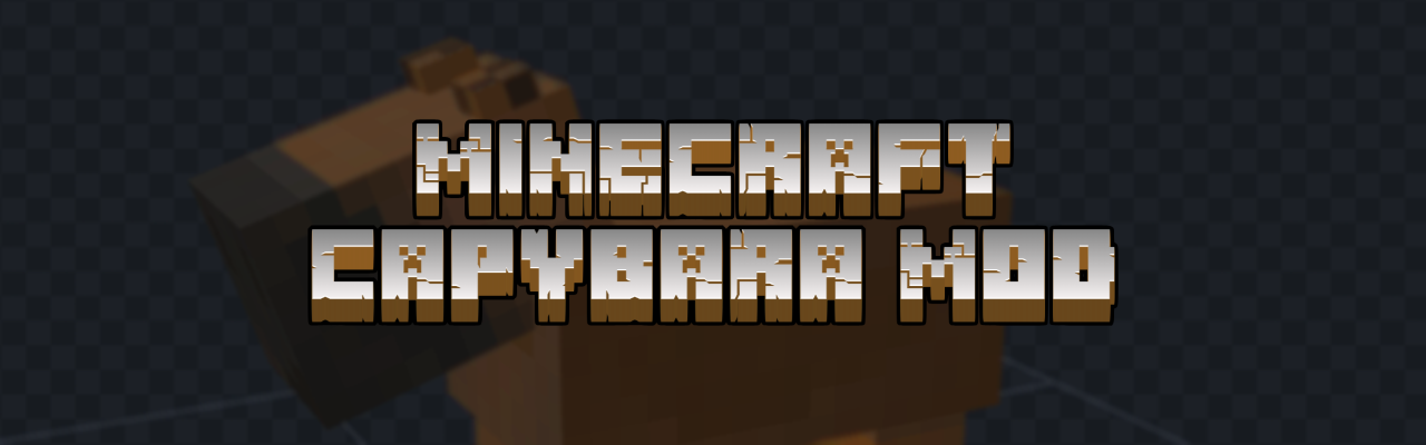 Capybara - Minecraft Resource Packs - CurseForge