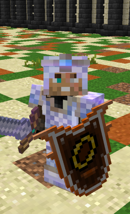 Mithril Armor on a player