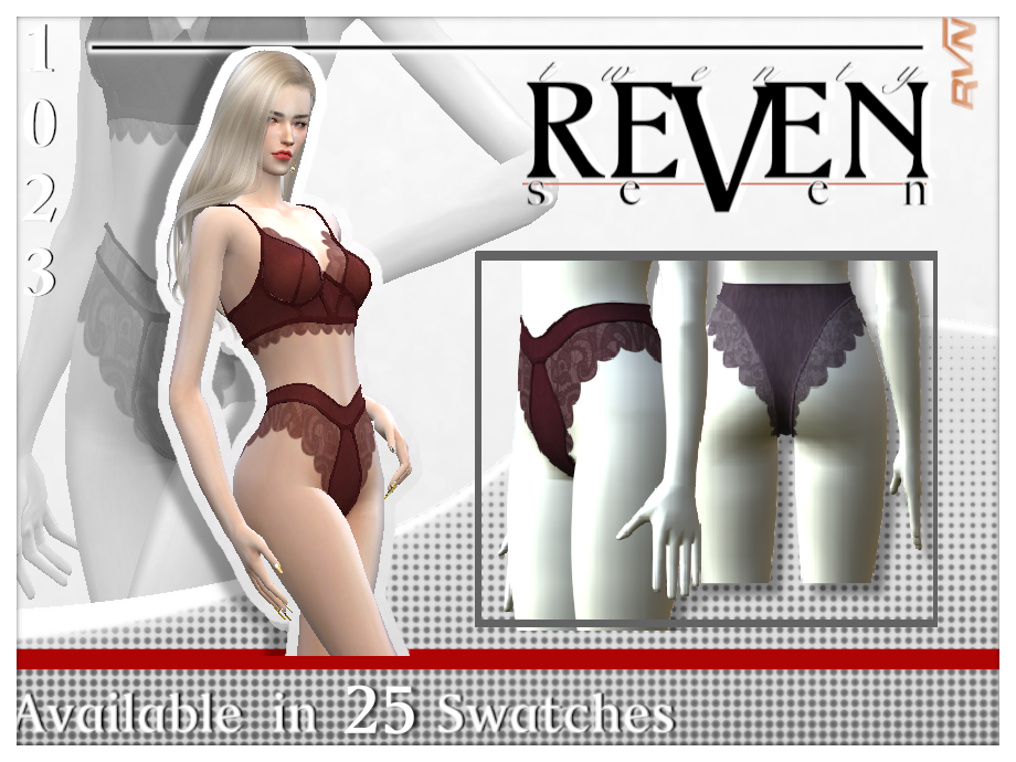 Classic String Lace Brassiere - The Sims 4 Create a Sim - CurseForge