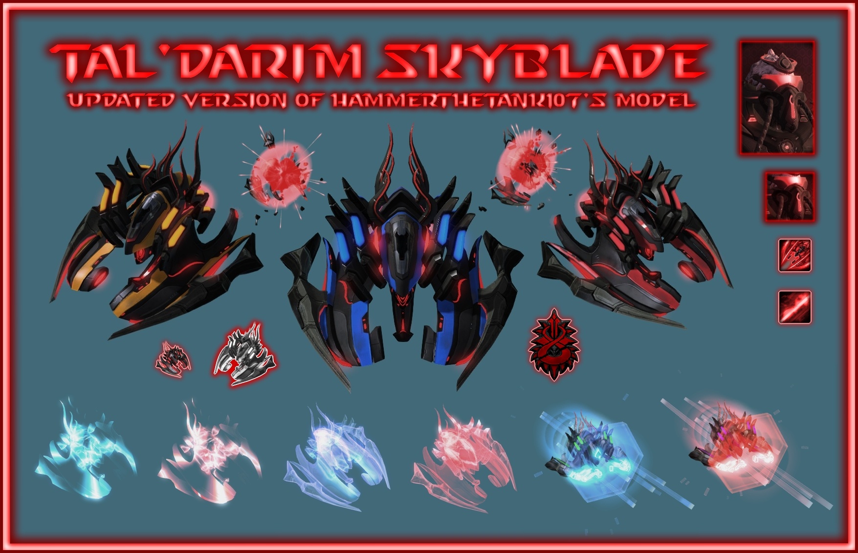 Skyblade - Tal'darim Corsair (Updated version of Hammer's model)