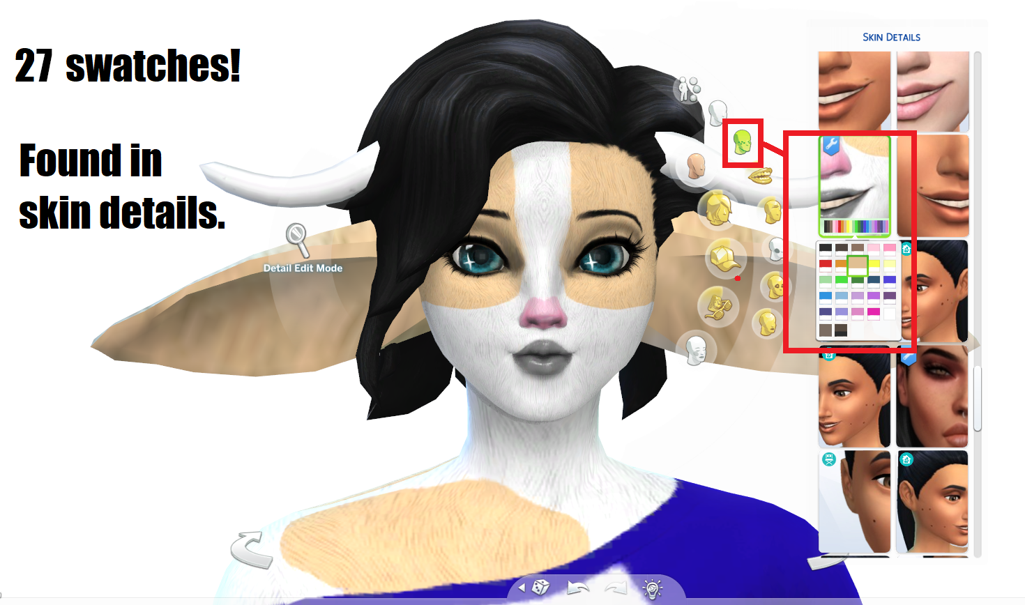Moo Moo Waifu Skin Overlay