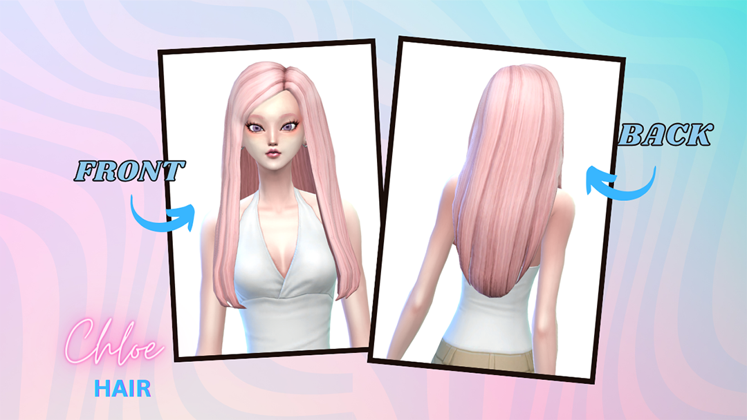 [JBTN] Chloe Hair - Gallery - The Sims 4 Create a Sim - CurseForge