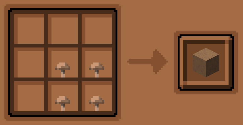 Thumbnail Brown Mushroom Block - Recipe