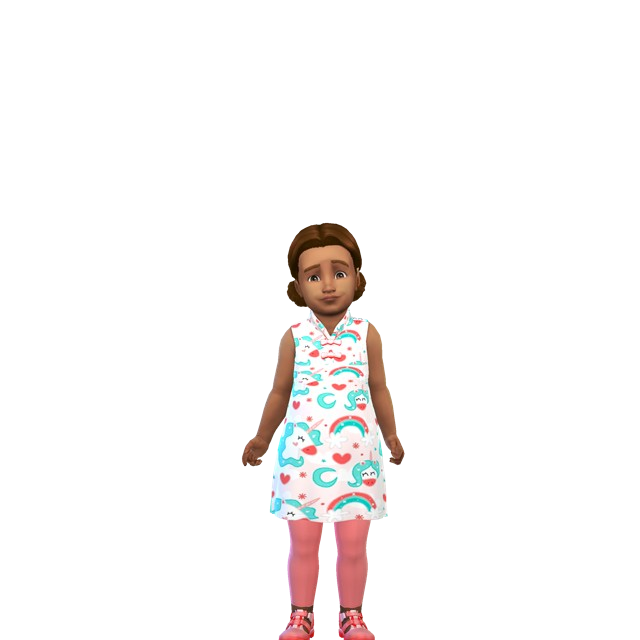 Unicorn toddler tunic set 1 - Screenshots - The Sims 4 Create a Sim ...