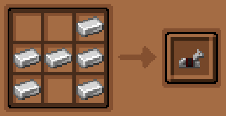Thumbnail Iron Horse Armor - Recipe