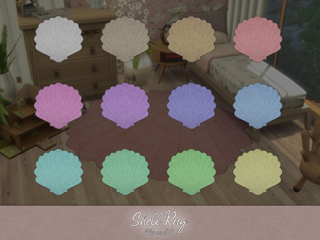 Shell Rug - Gallery - The Sims 4 Build / Buy - CurseForge