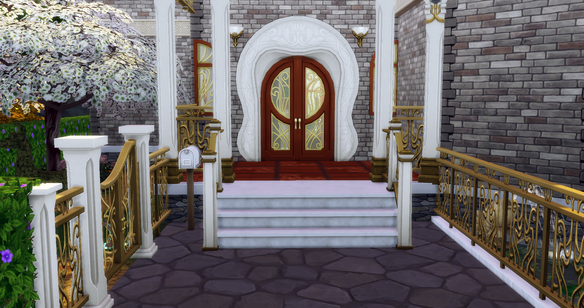 Entrance of the house