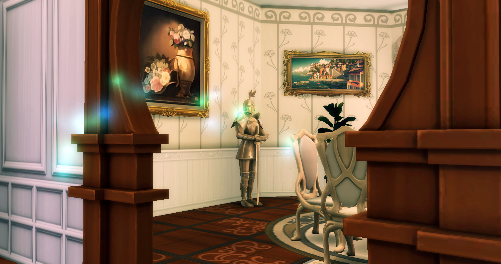 Entrance to the dining room
