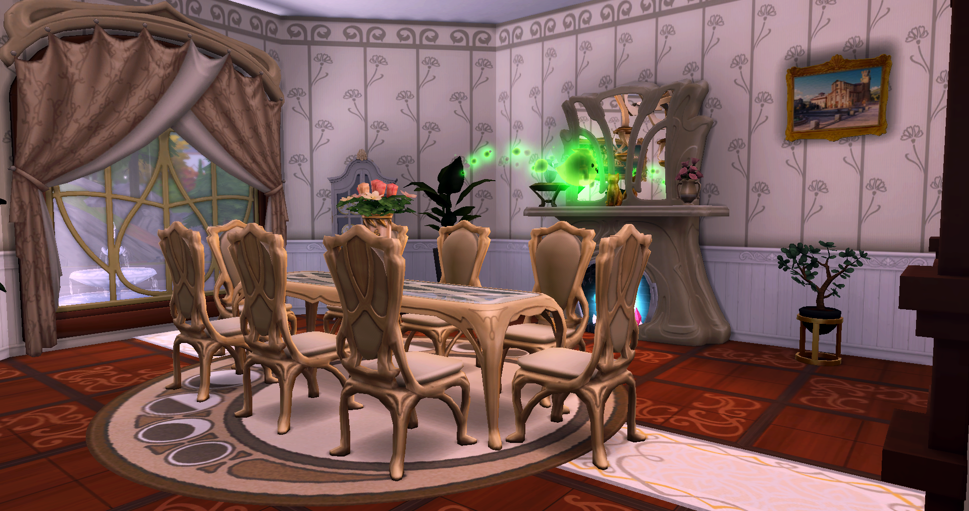 Ghost in the dining room