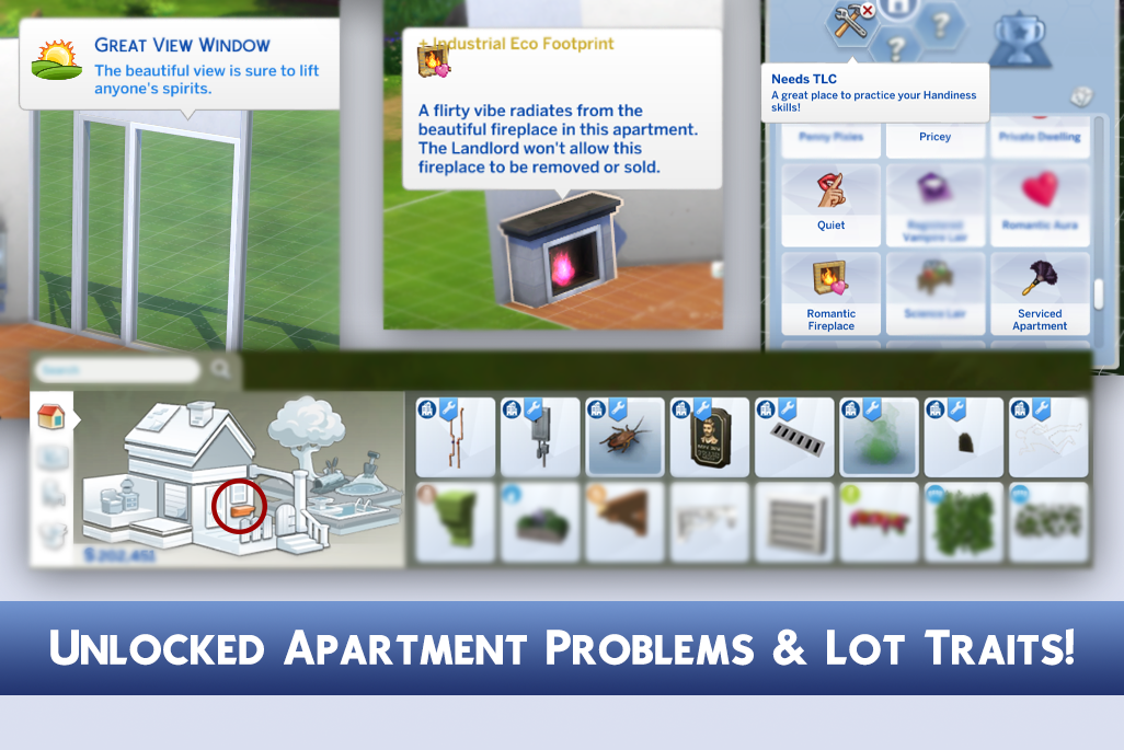 Some Unlocked Lot Traits & Objects
