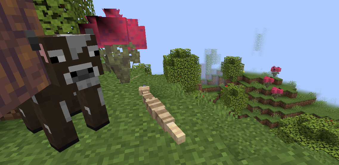 Thumbnail A Spicewood with pomegranate and some flowers, as well as a cow.