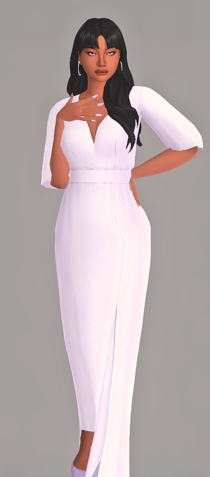 Pastel Dress - Screenshots - The Sims 4 Create a Sim - CurseForge