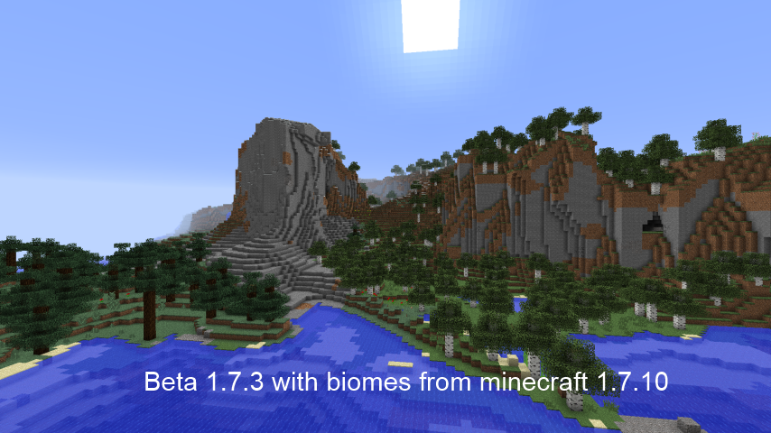 Old world with 1.7.10 biomes