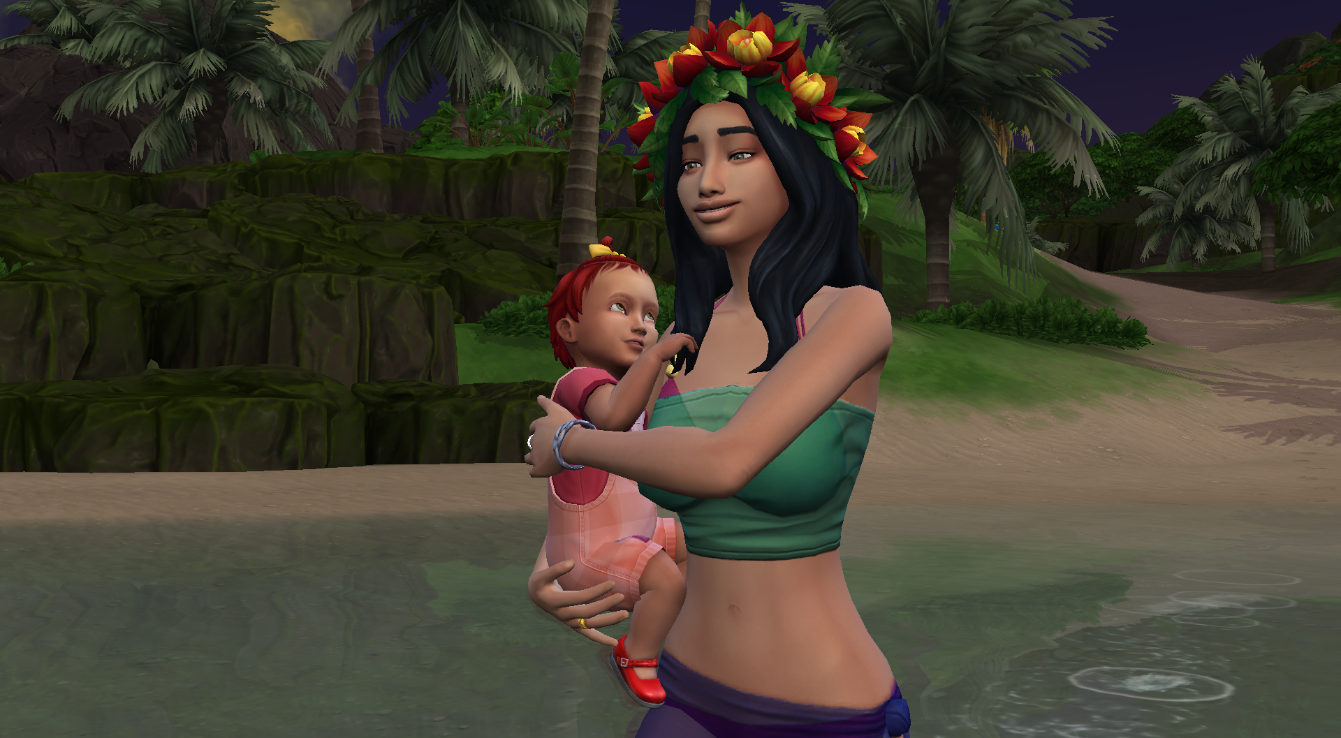 Réva and her daughter Carmen
