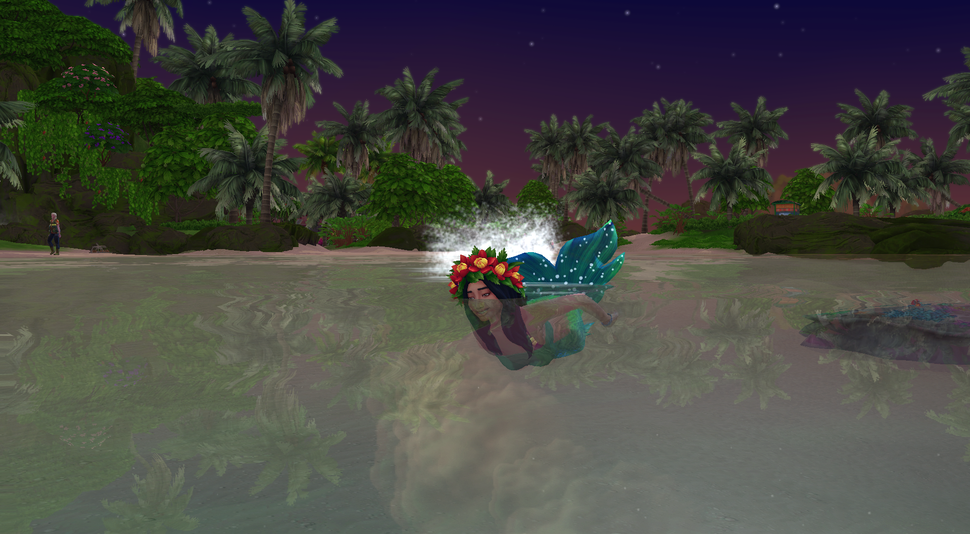 Réva in the sea