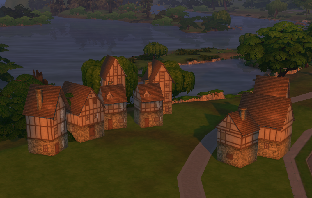 TSM Hood Deco Outskirts Buildings
