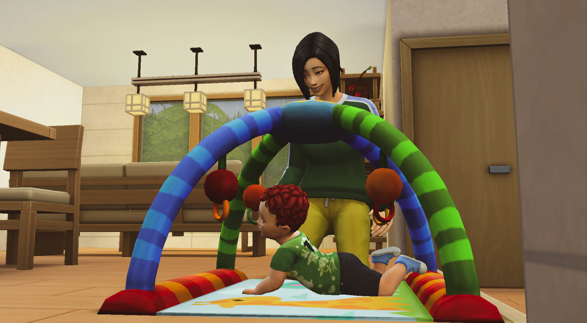 Akane and her son Daisuke