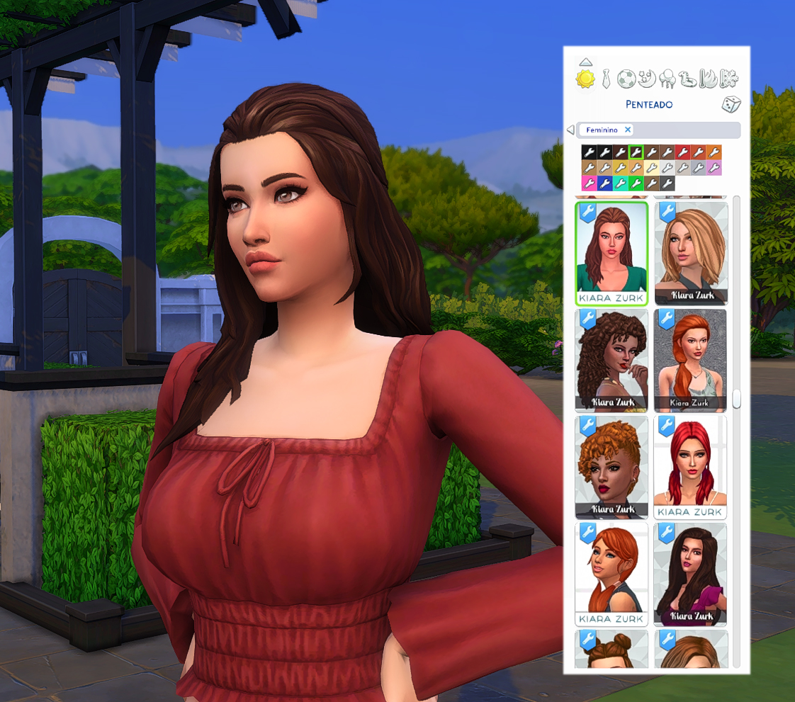 Edward Hairstyle for Her - Screenshots - The Sims 4 Create a Sim ...