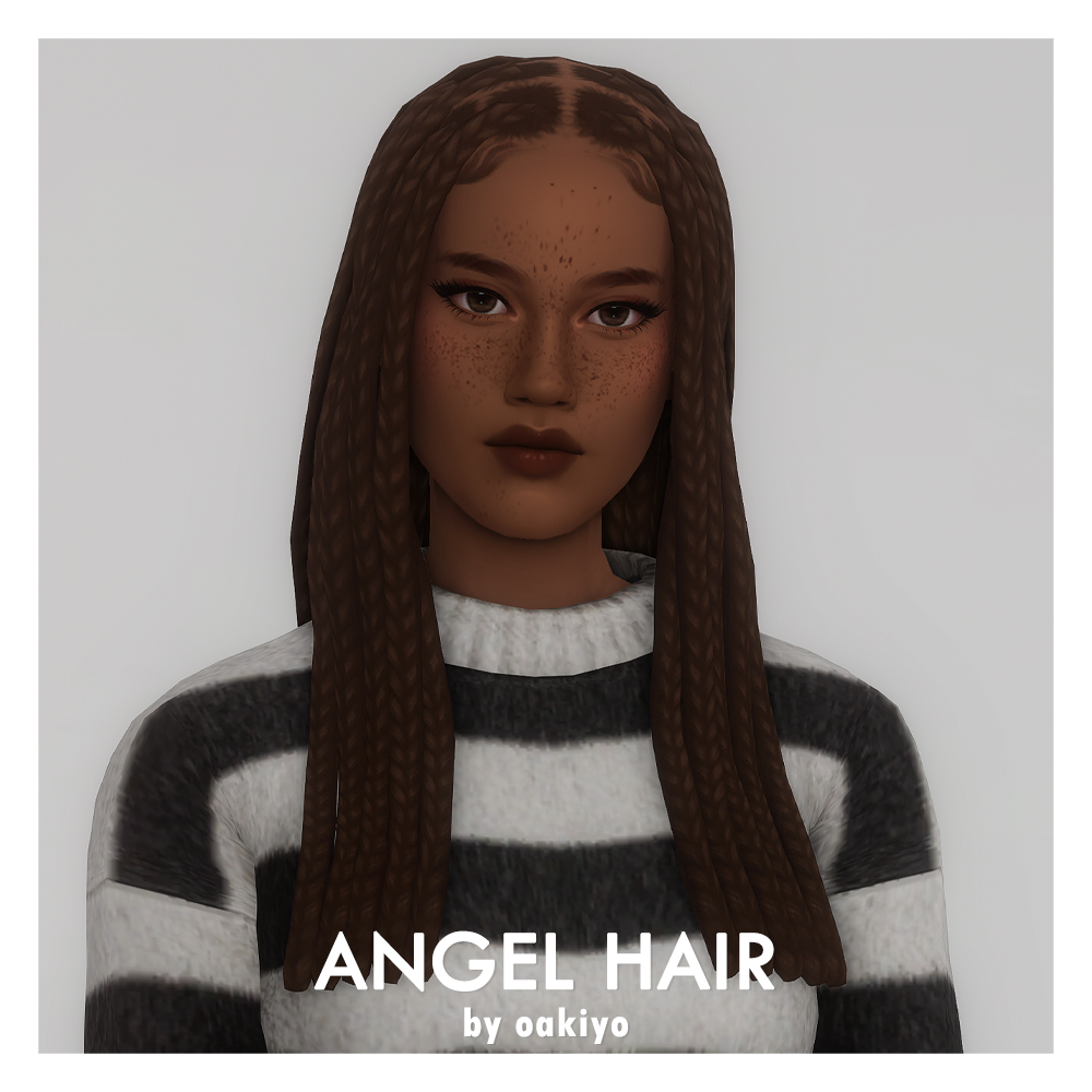 oakiyo - Angel Hair - Screenshots - The Sims 4 Create a Sim - CurseForge