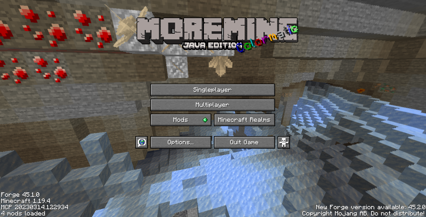 Thumbnail this is the starting screen you're supposed to get when you open the game with the mod installed.