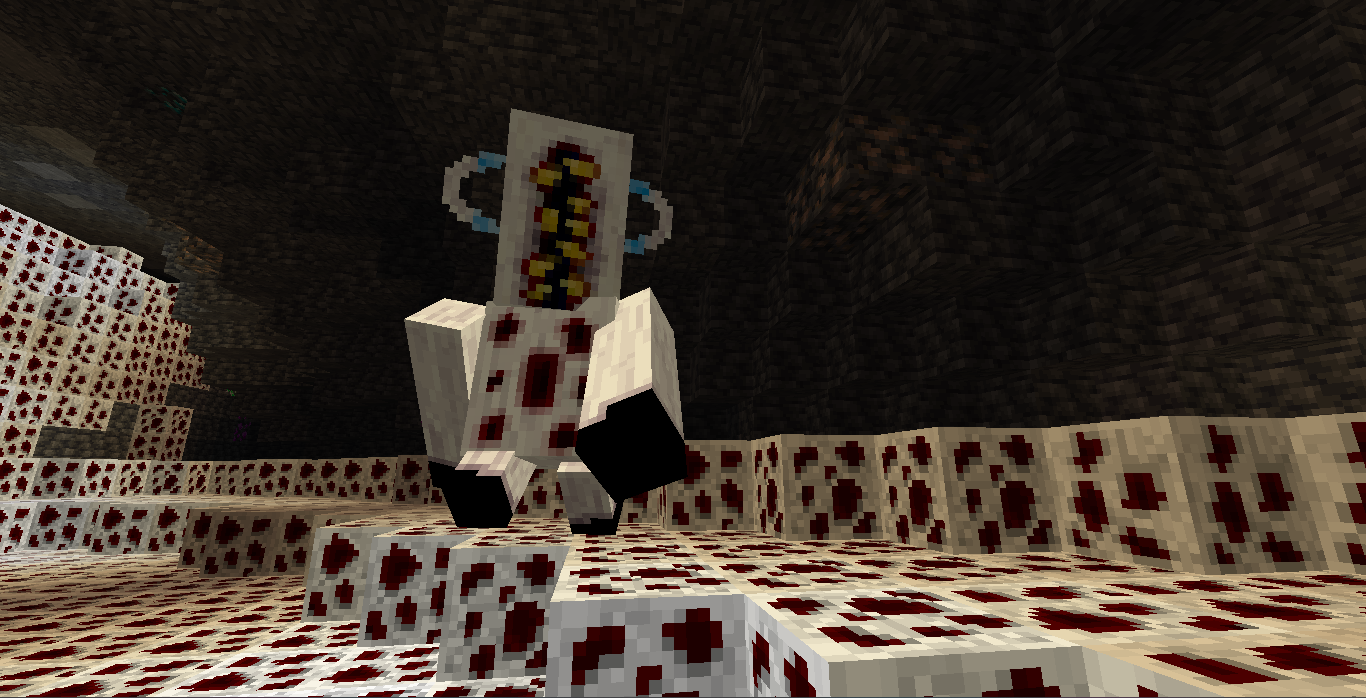 Thumbnail the redesign of the mob that can be found in the Tripo Caves. Also, the attacking AND the running animations are different than its walking animation.