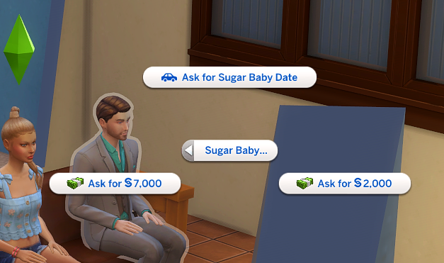 Ask for money