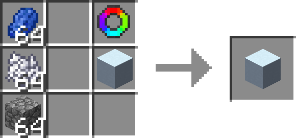 Flat Colored Blocks Mod