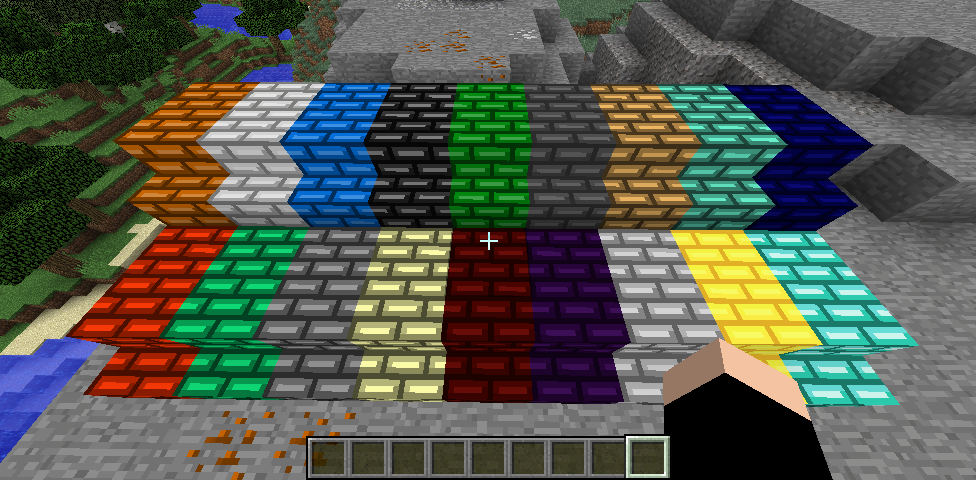 All the bricks!