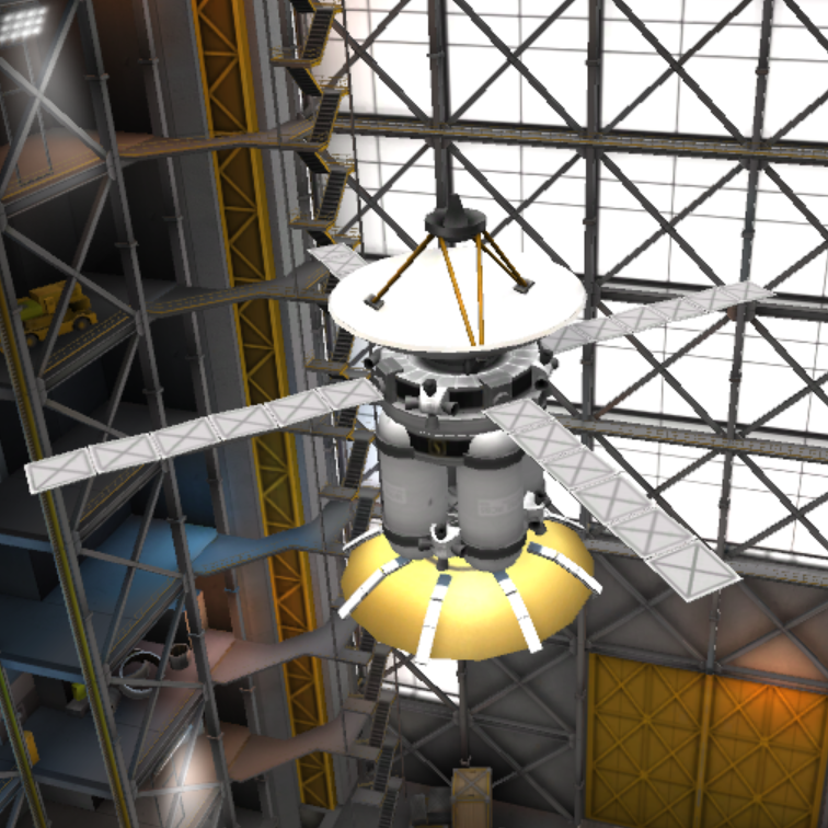 Relay Satellite in VAB