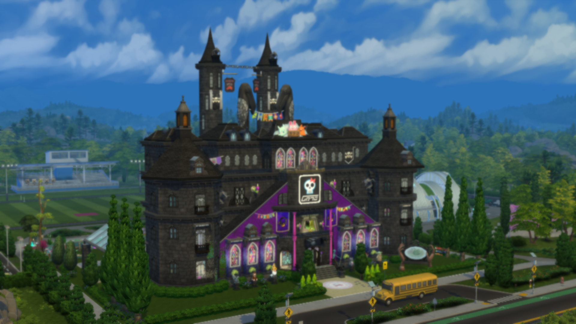 Monsterdale High School Building - The Sims 4 Rooms / Lots - CurseForge