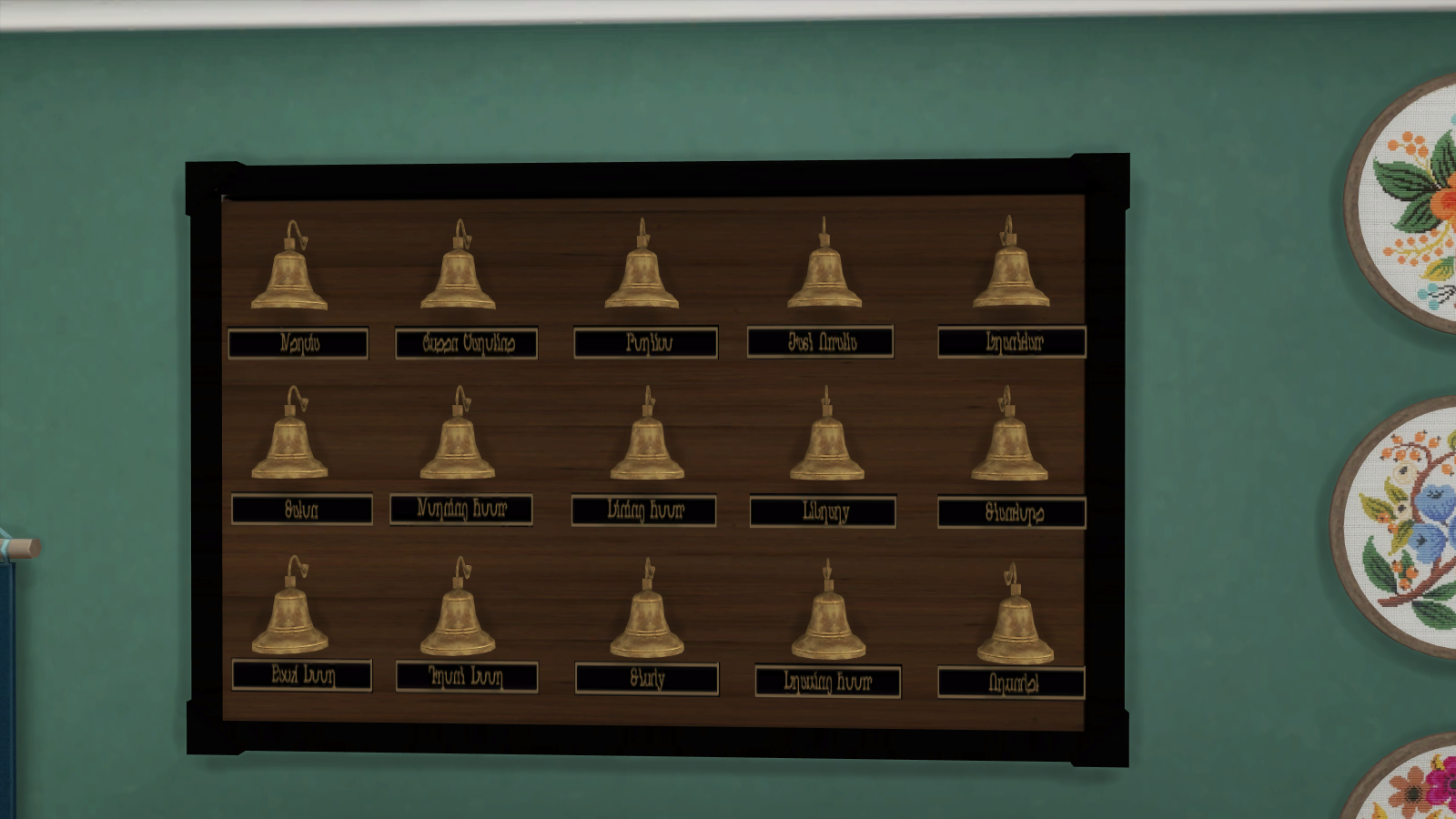 Simblreen 2023 Gift 2A: Bell Board - Gallery - The Sims 4 Build / Buy ...