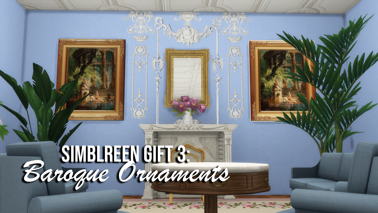 Simblreen 2023 Gift 3: Baroque Ornaments - Gallery - The Sims 4 Build ...