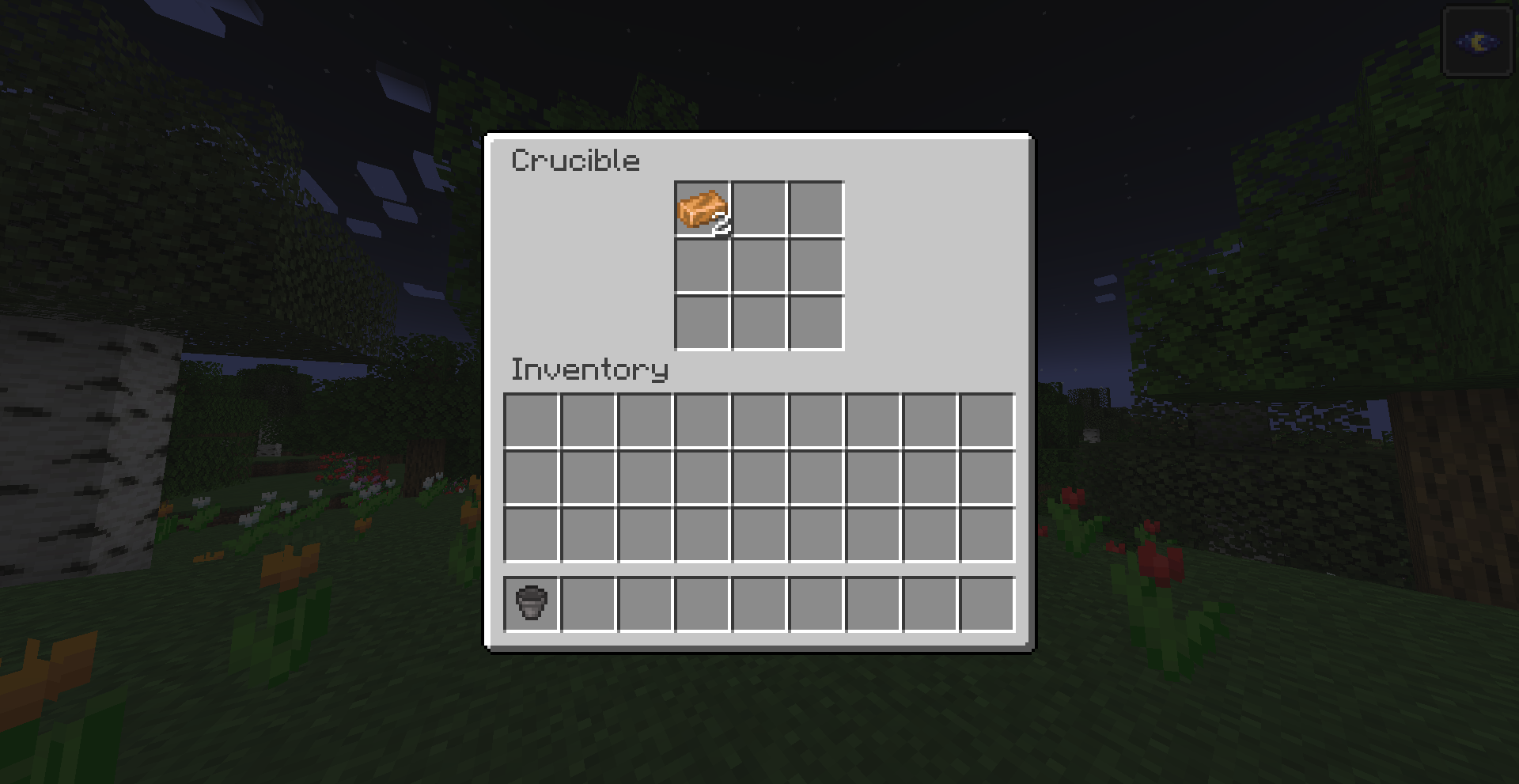 Новый инвентарь тигля