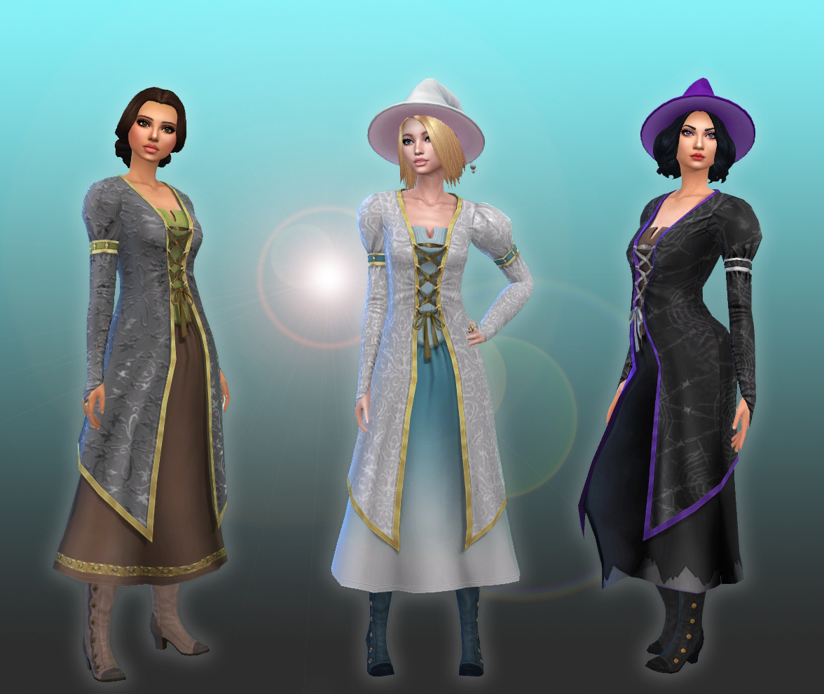 TS2 Witch Clothes - The Sims 4 Create a Sim - CurseForge