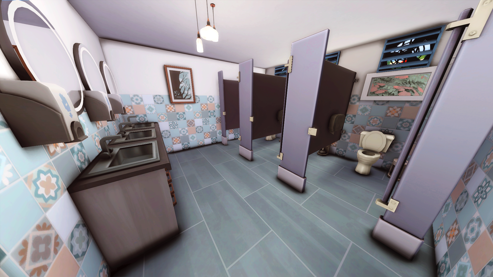 Women's bathroom