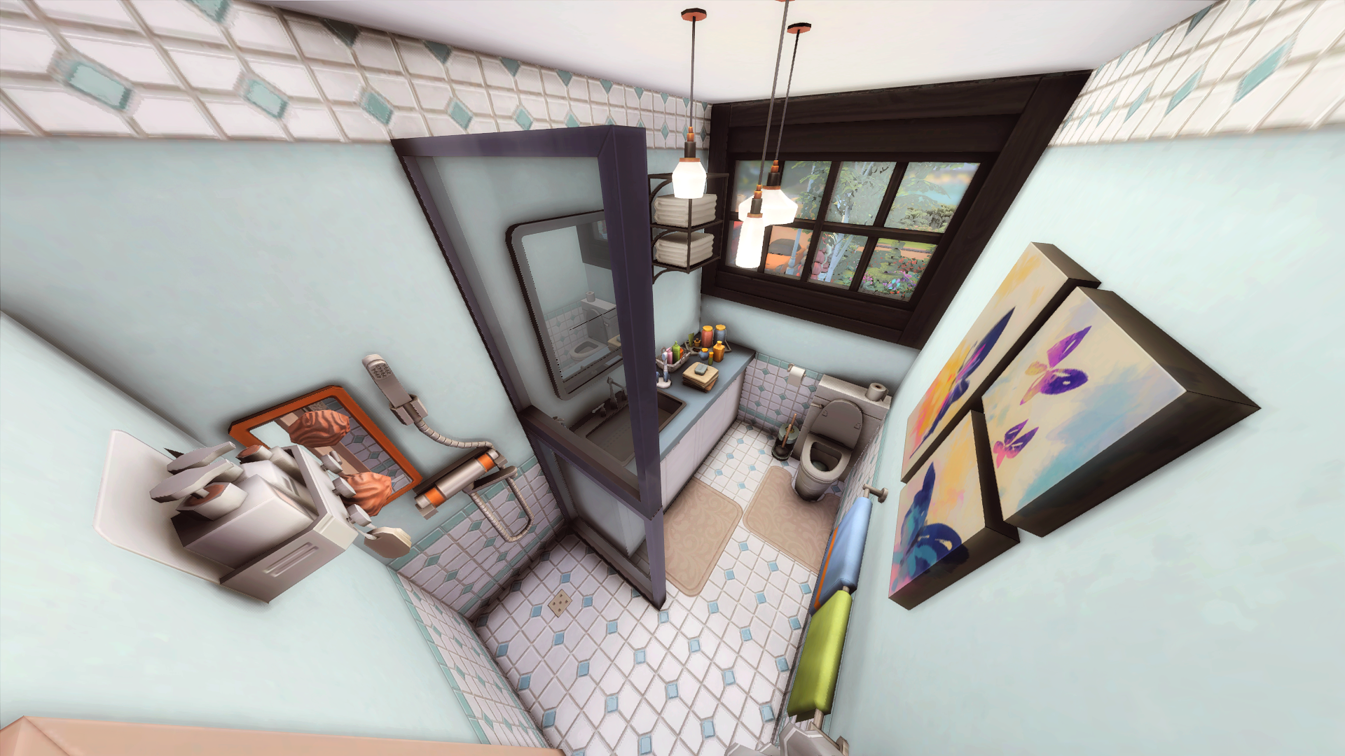 Bathroom in the bedroom