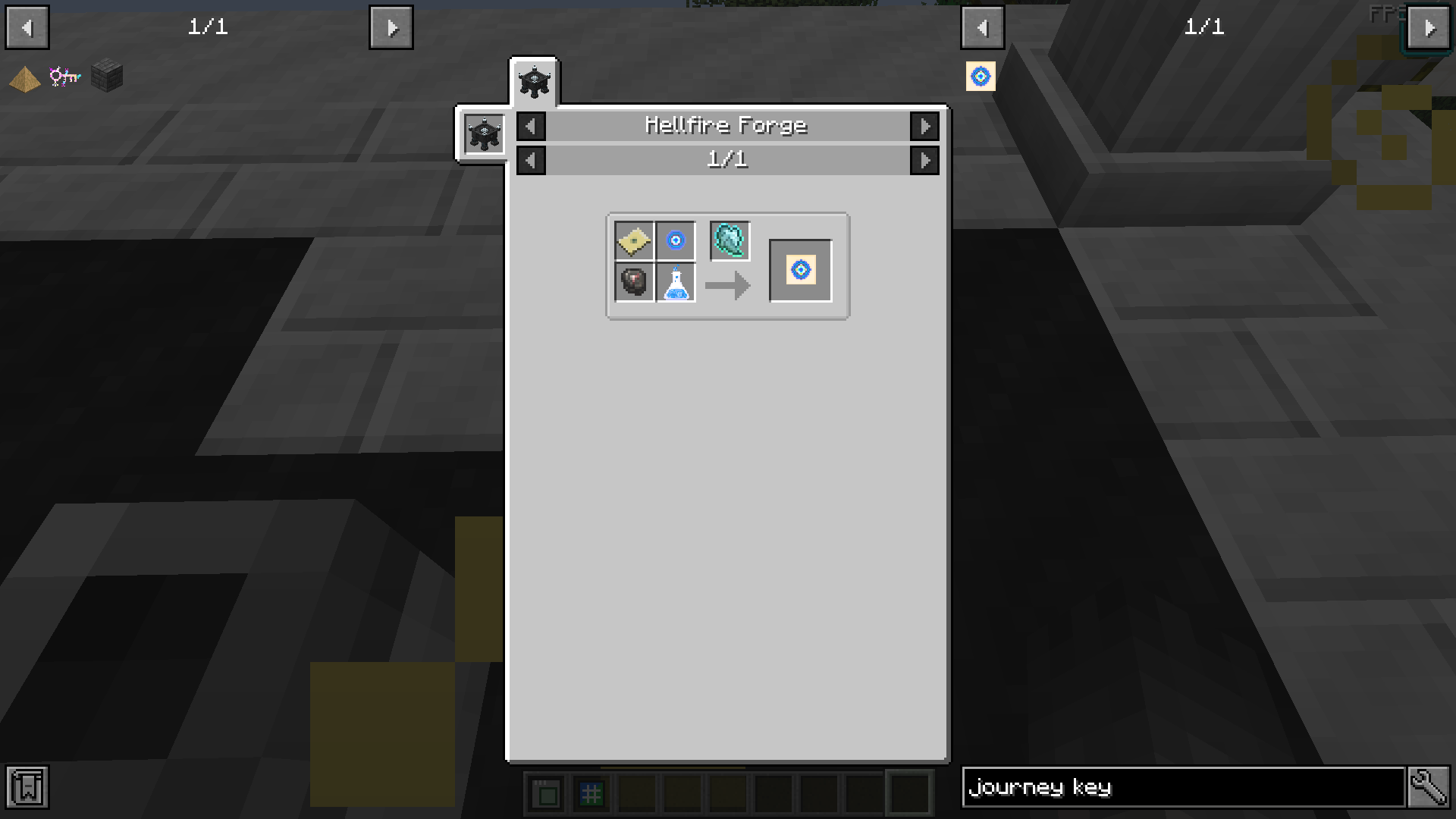 Journey map Key
