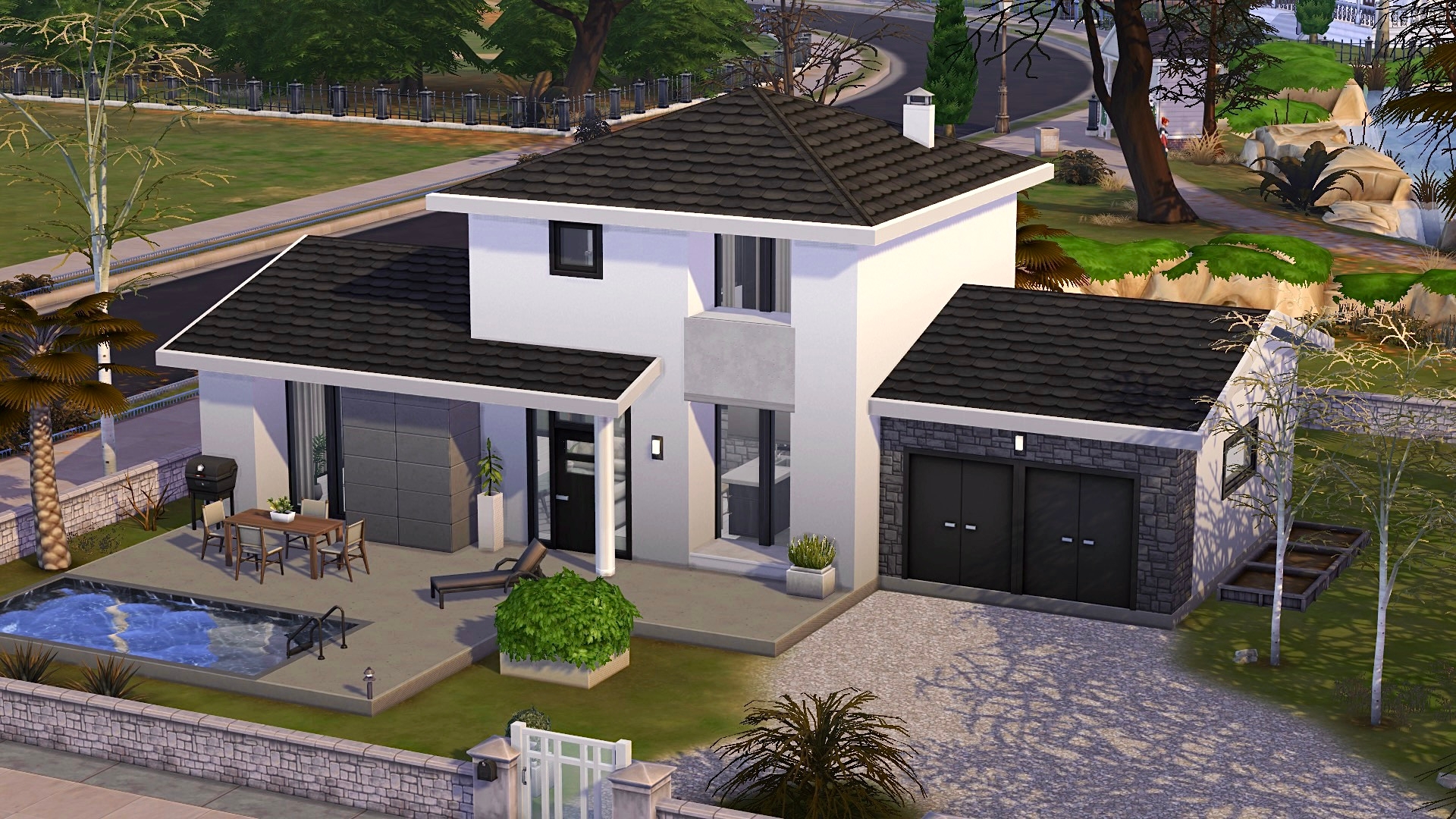 Base Game Modern House