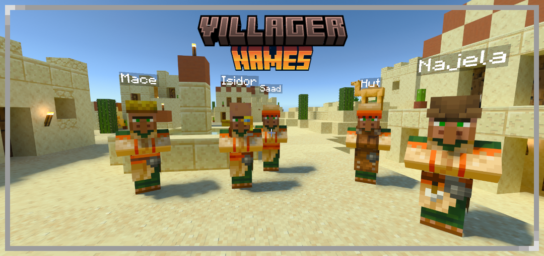 Villager Names Screenshots Minecraft Bedrock Addons Curseforge