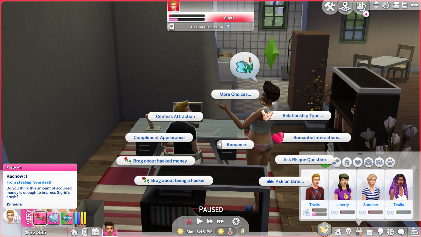 In-game Interactions