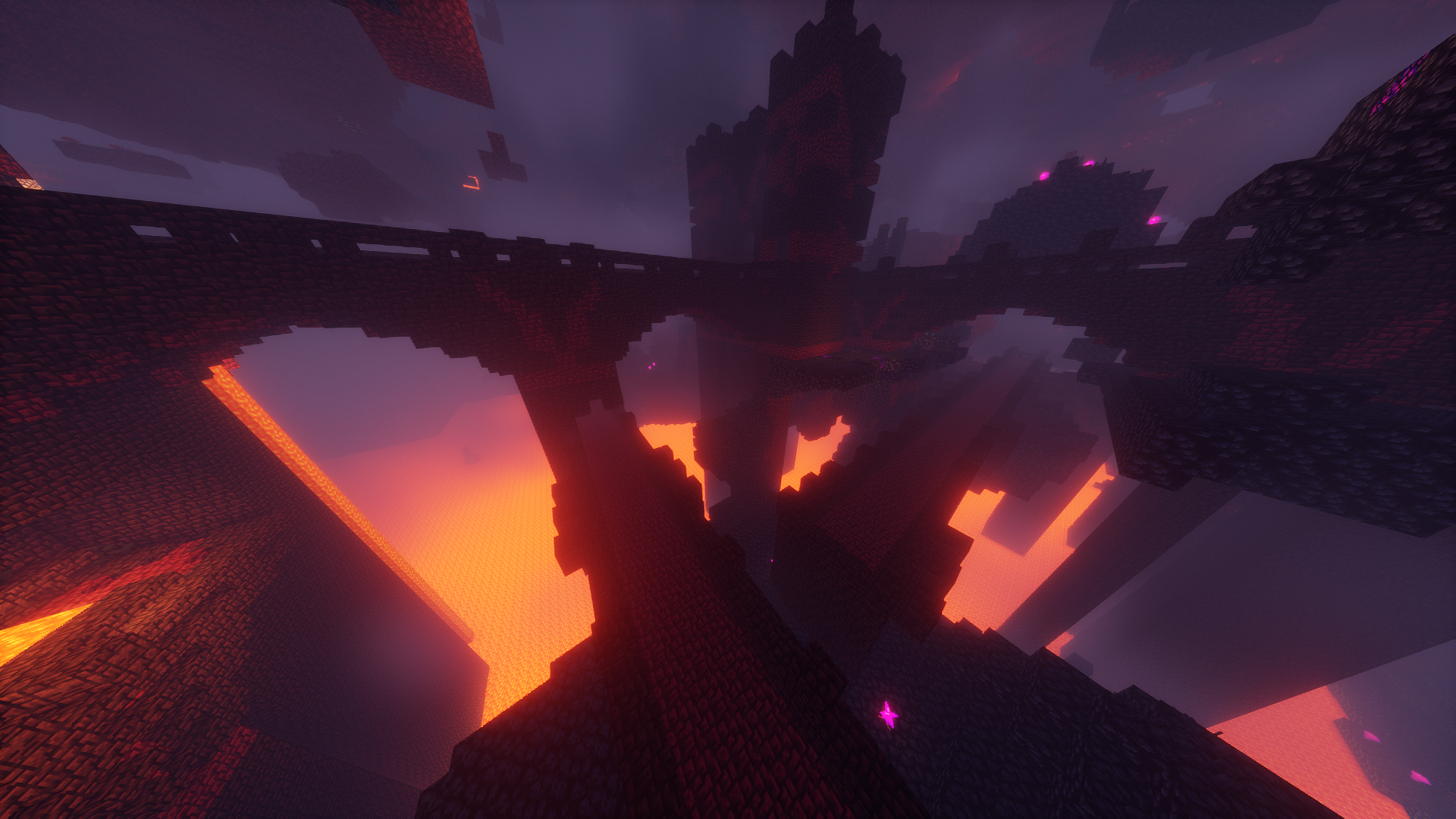 Nether Fortress from Yung's Fortress Mod