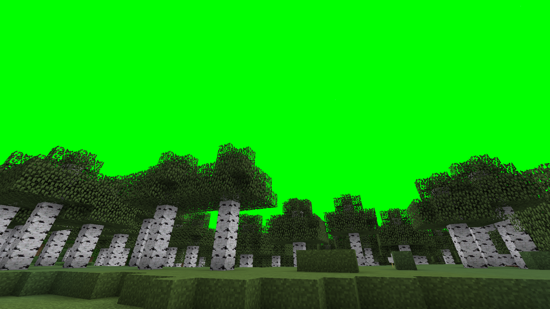 Green Screen Sky Screenshots Minecraft Resource Packs