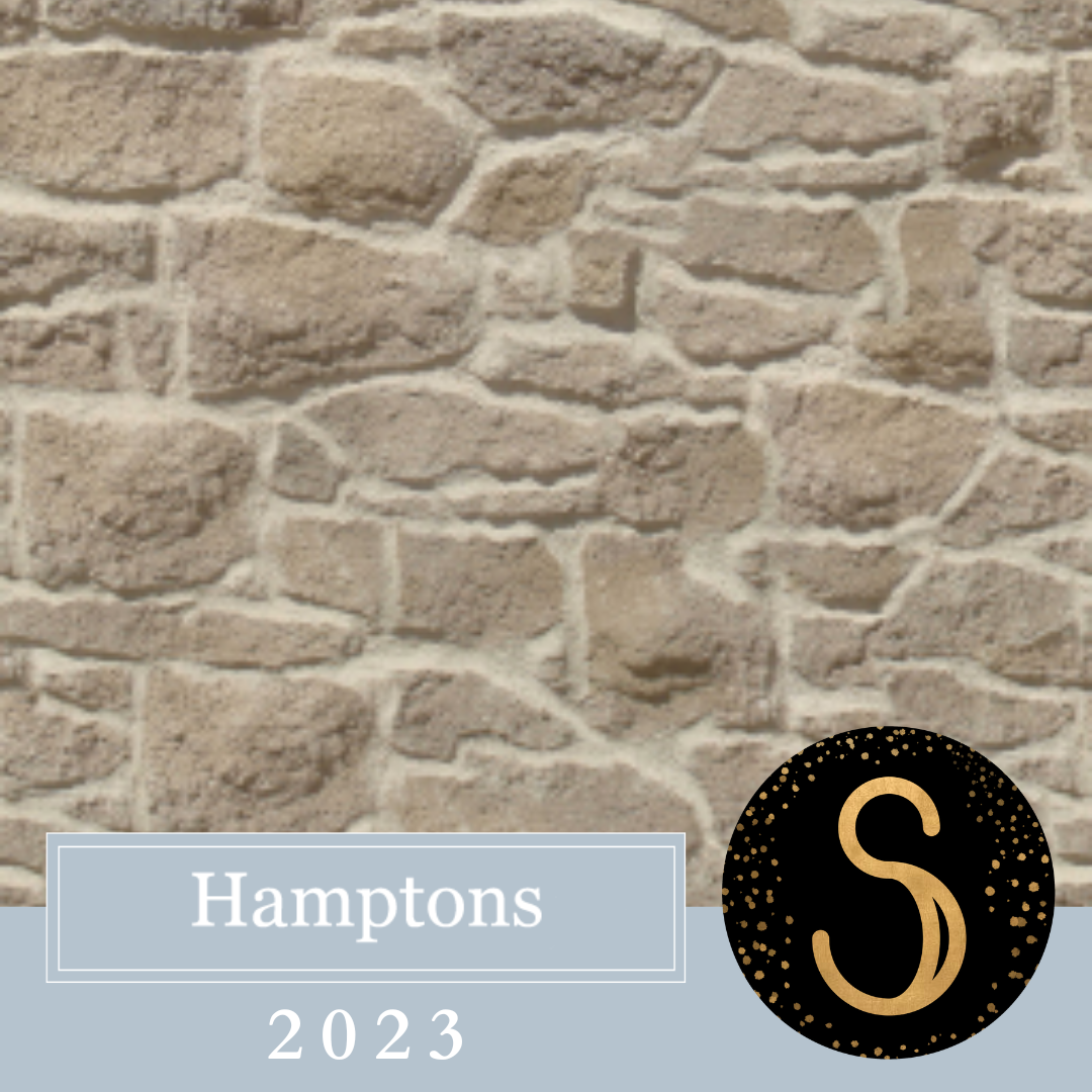 The Hamptons - Stone - Wallpaper