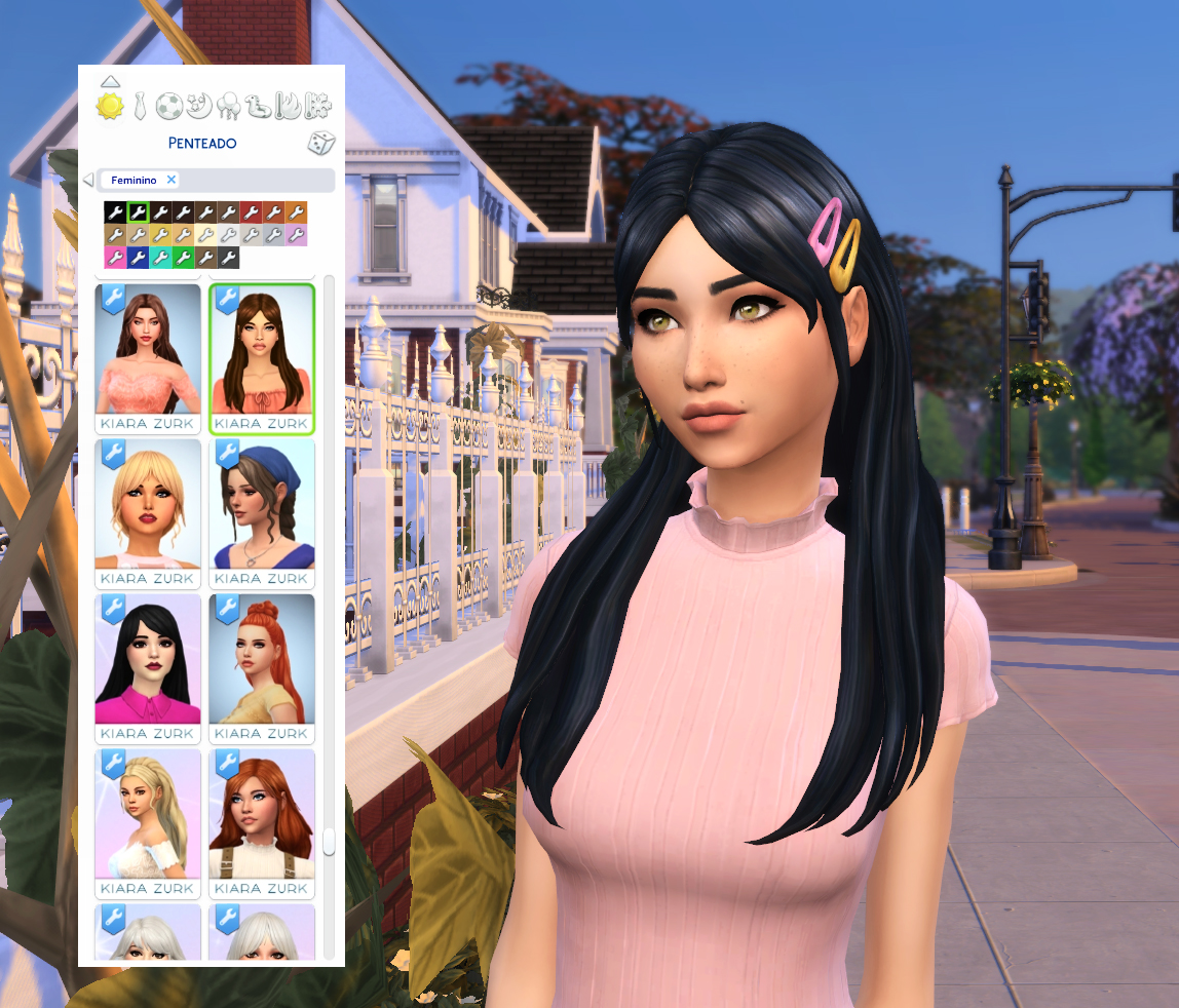 Melissa Hairstyle Version 3 - Screenshots - The Sims 4 Create a Sim ...