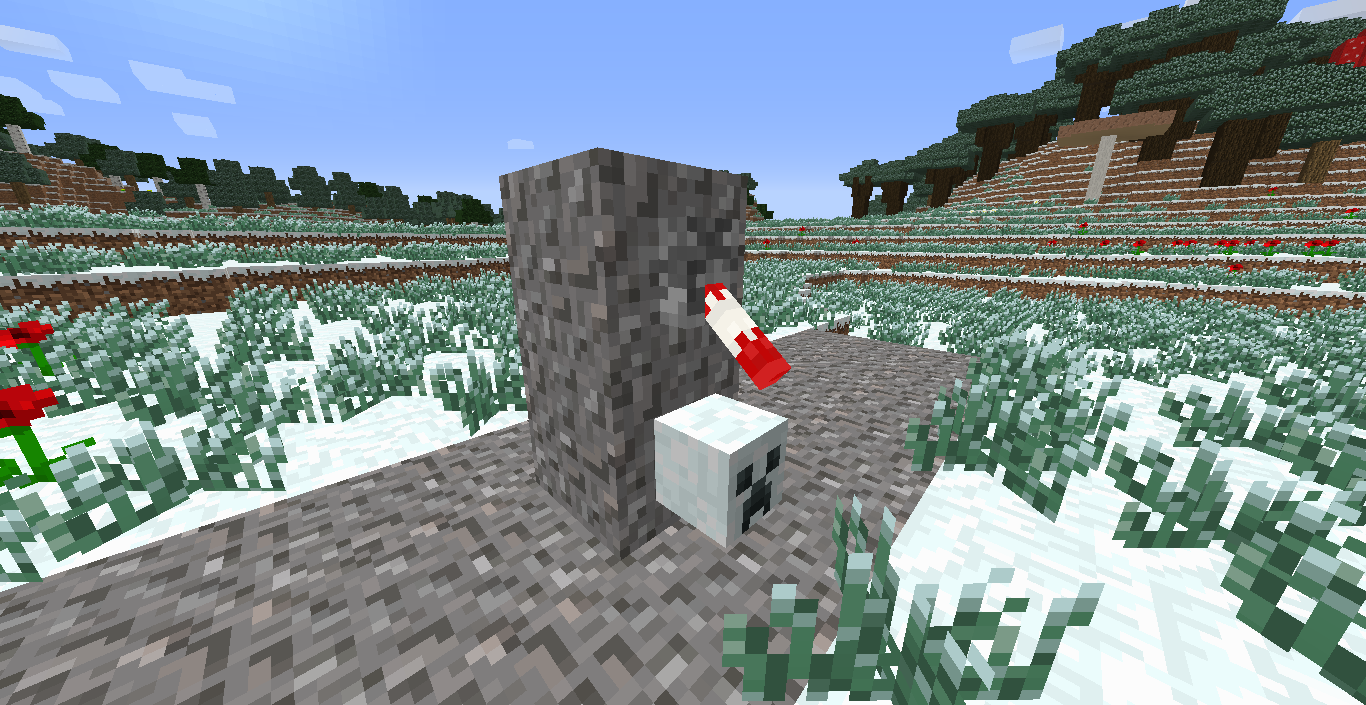 Creeper and lever.
