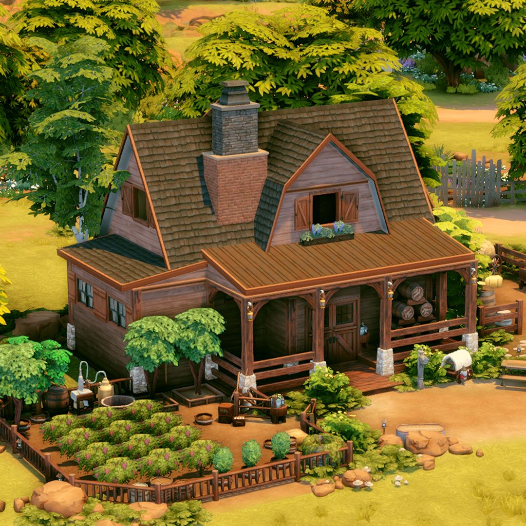 Woodn Horse Ranch - Screenshots - The Sims 4 Rooms / Lots - CurseForge