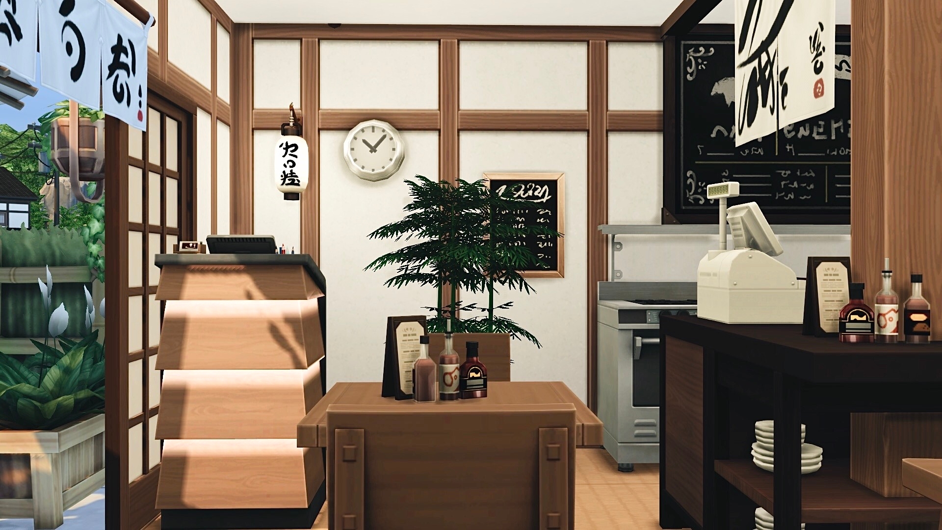 Japanese Street | No CC | 01 - Screenshots - The Sims 4 Rooms / Lots ...