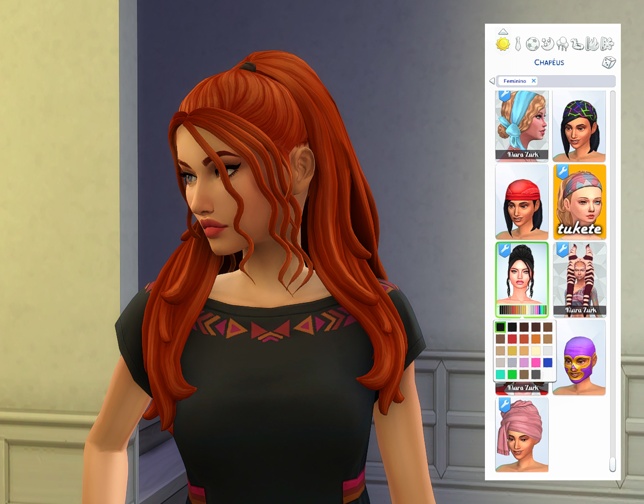 Accessory Hair Strands - The Sims 4 Create a Sim - CurseForge