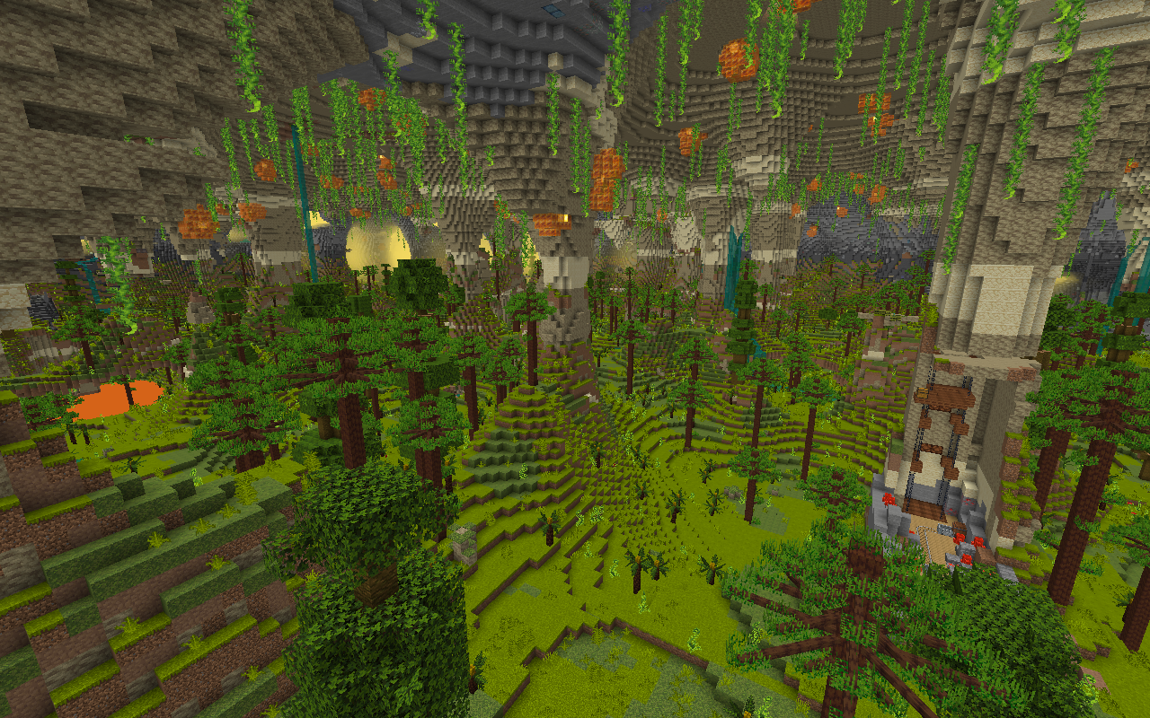 Primordial cave generate in this world !